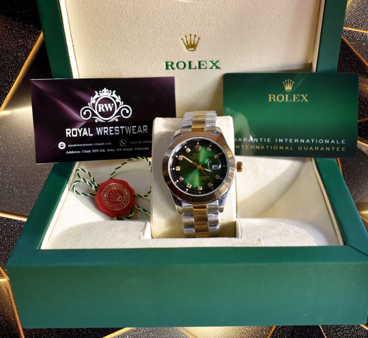 Rolex-Style Watch-S/R